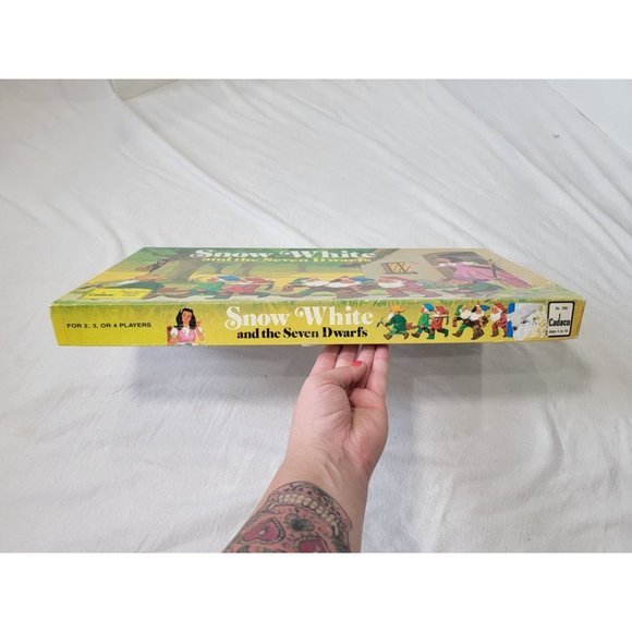 Cedaco Vintage‎ 1977 Snow White and The Seven Dwarfs Board Game Complete - Picture 8 of 8
